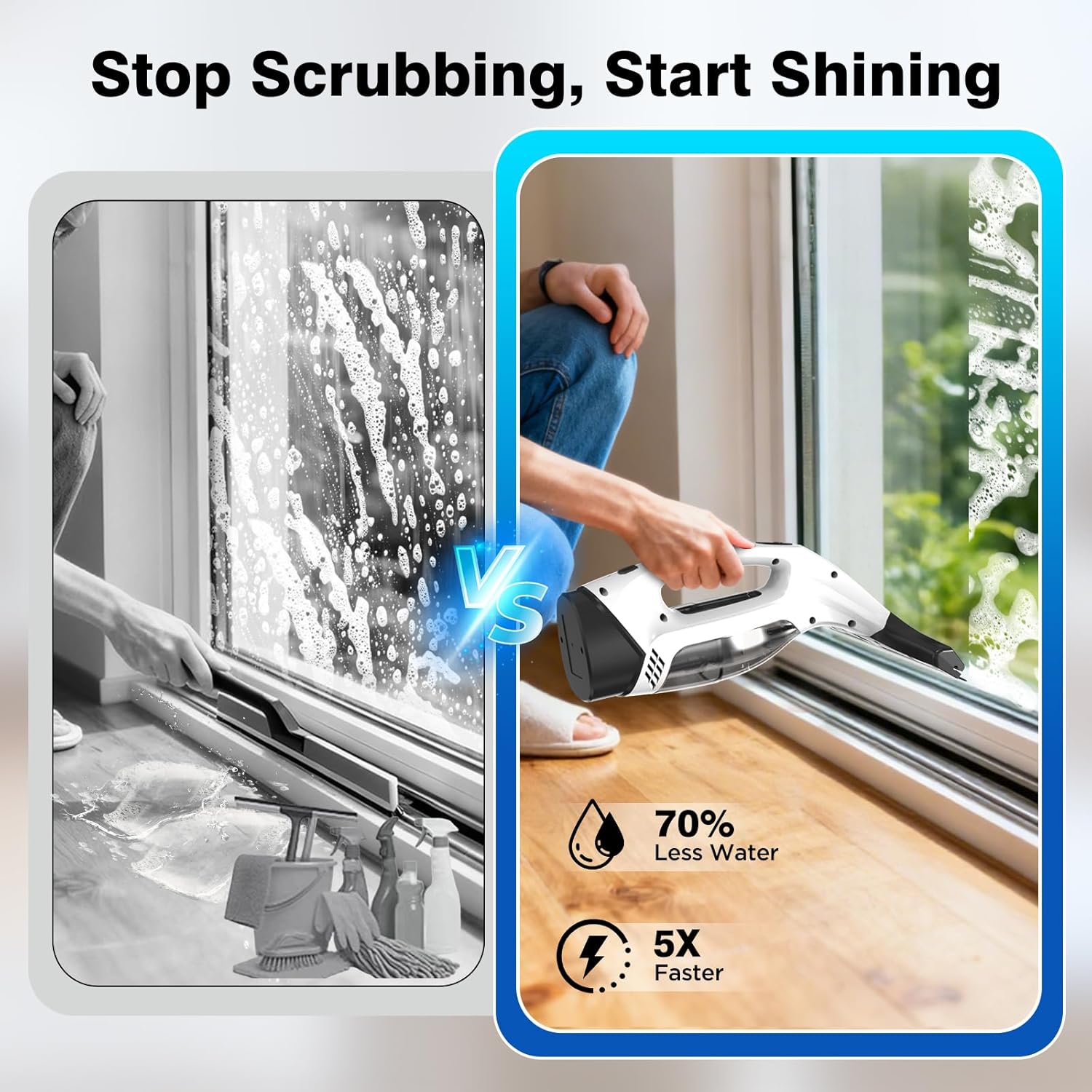 Cordless Window Cleaner | منظف النوافذ اللاسلكي
