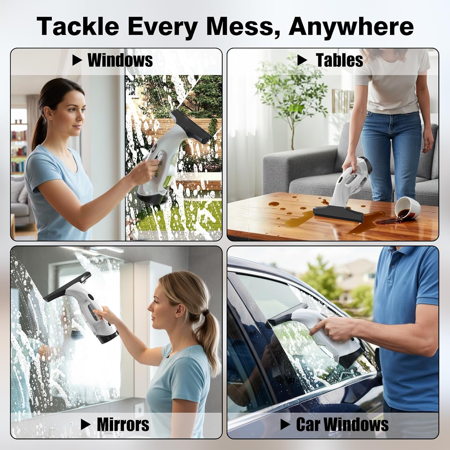 Cordless Window Cleaner | منظف النوافذ اللاسلكي